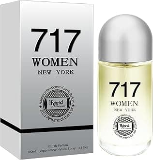 Hybrid & Company 717 Women New York Eau De Parfume Pour Femme Natural Spray 3.4FL.OZ