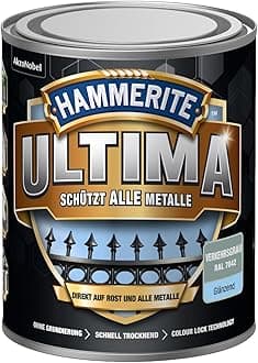 Ultima Metal Protective Paint Gloss Traffic Grey RAL 7042 750 ml