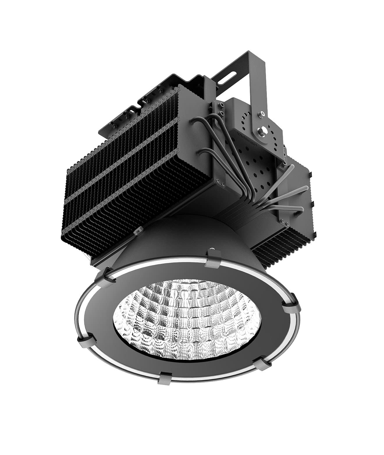 LED 500W High Bay Black Hawk Light Fixture,HID Equivalent 1000-1200W, 85-305 V, UL/cUL Driver