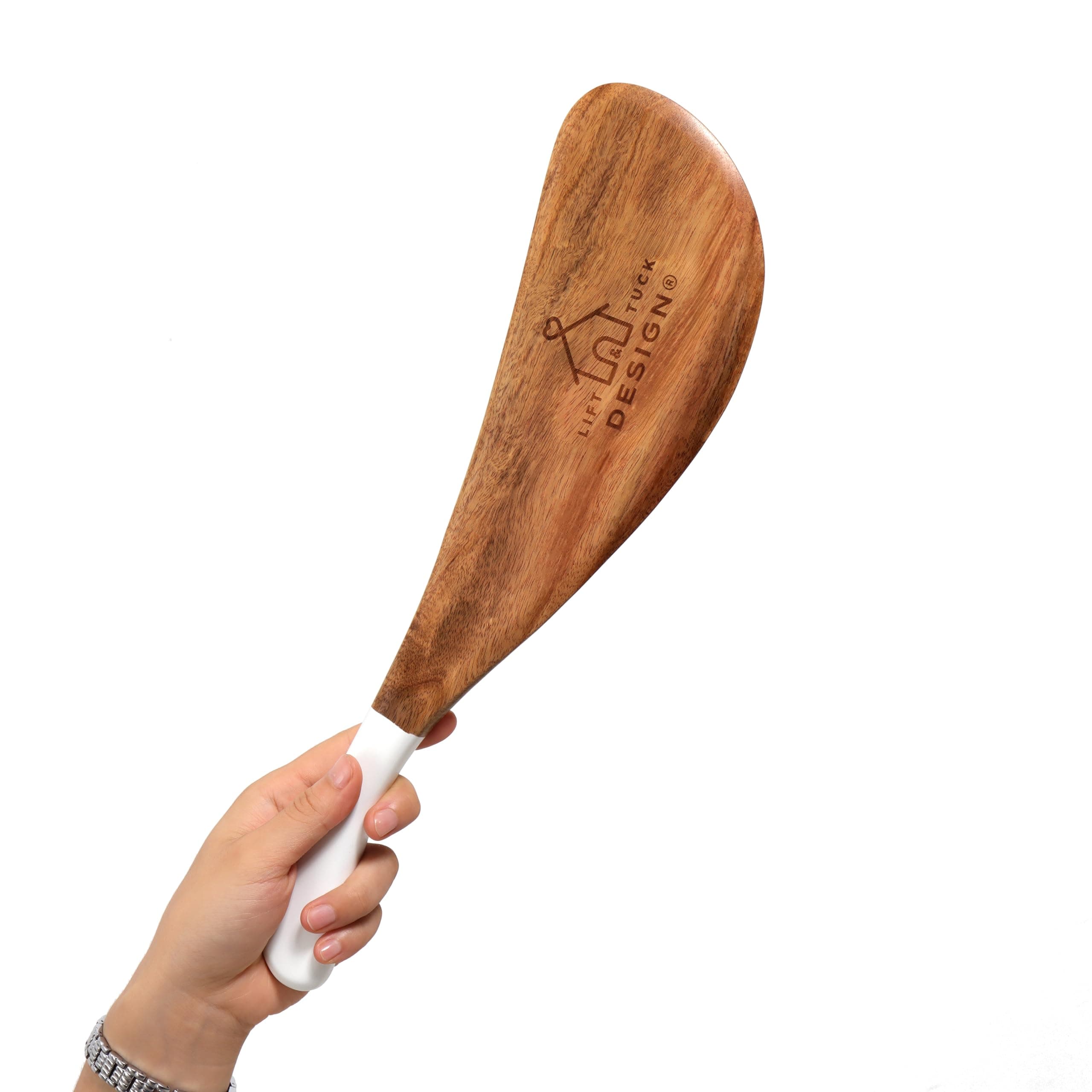 LIFT & TUCK DESIGN 14.5" Bed Sheet Tucker Tool, Designed in Australia, Ergonomic, Improved Daily Living Aid, Relieves Back Pain, Bed Maker Tool Helper, Mattress Lifter Wedge for Changing Sheets