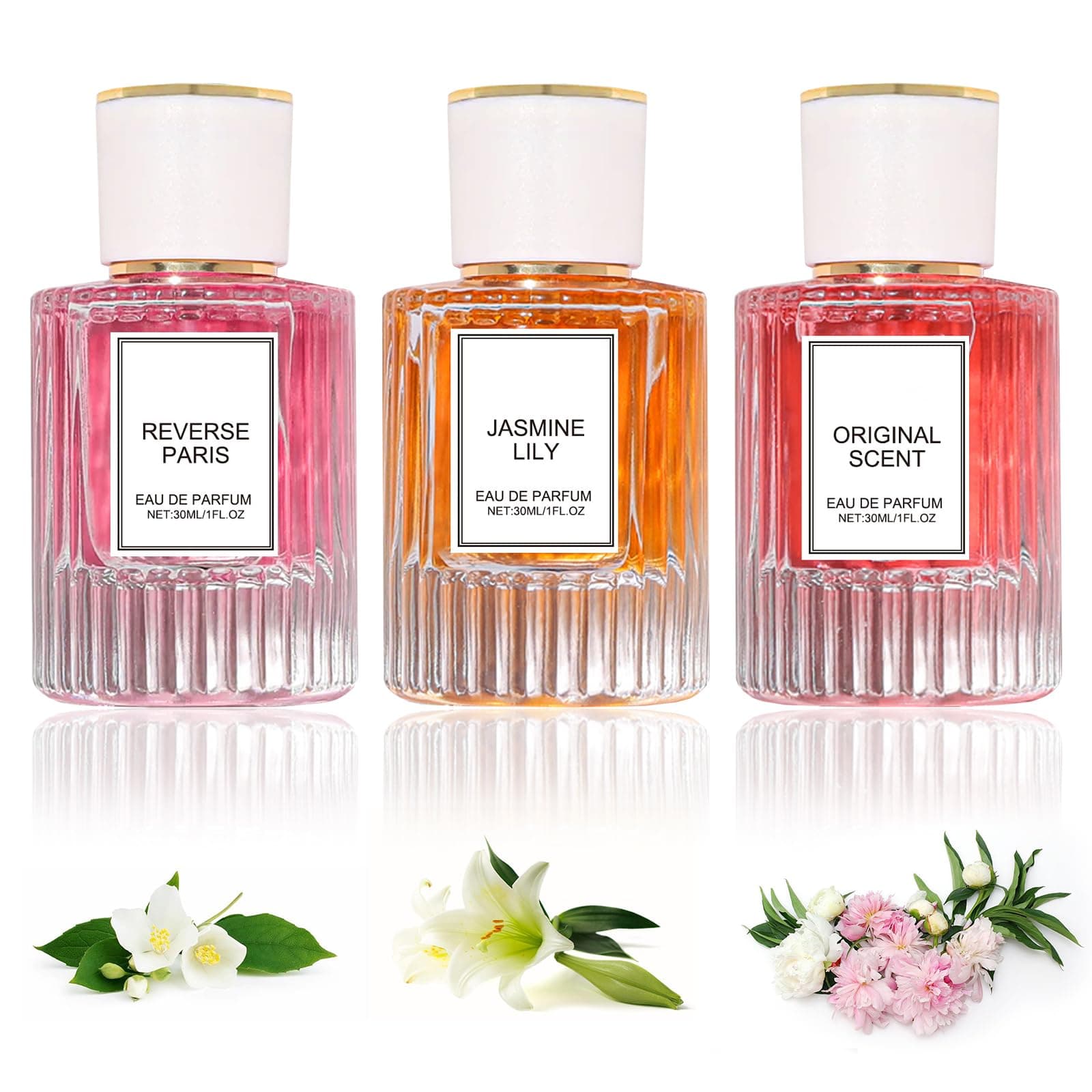 Pheromone Perfume 3 Pcs Enhanced Scents, Pure Instinct Natural Essential Oil, Long-Lasting Captivating Fragrance Spray