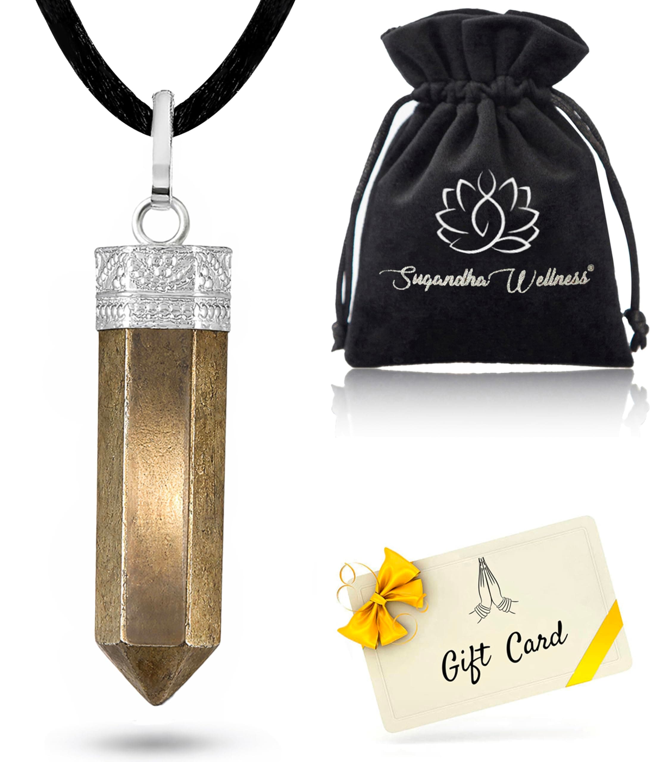 Healing Necklace-Parent, M, Pyrite