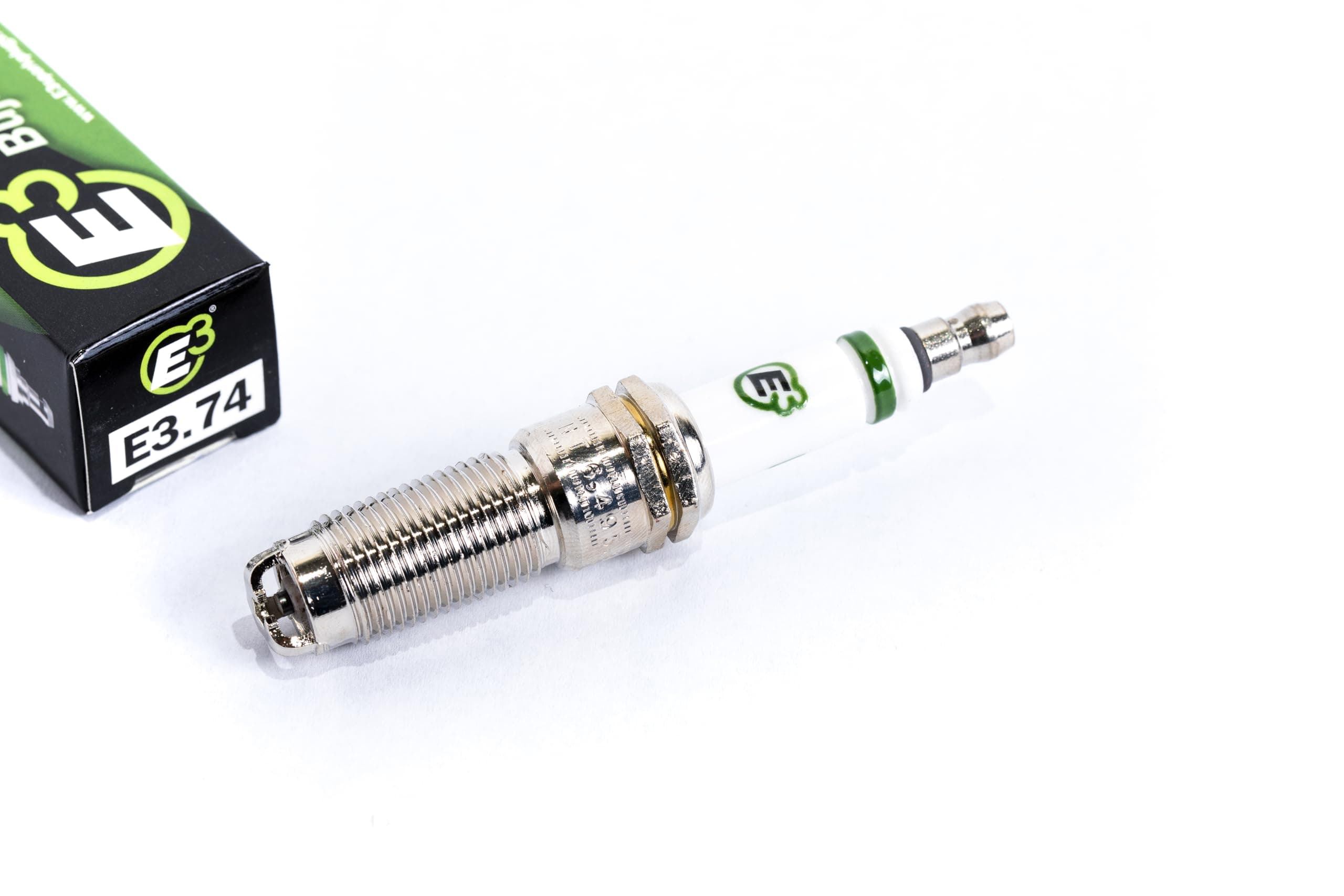 E3 Spark Plugs E3.74 Durable, High-Performance, and Versatile Premium Auto Spark Plug with Patented DiamondFire Technology, Pack of 1