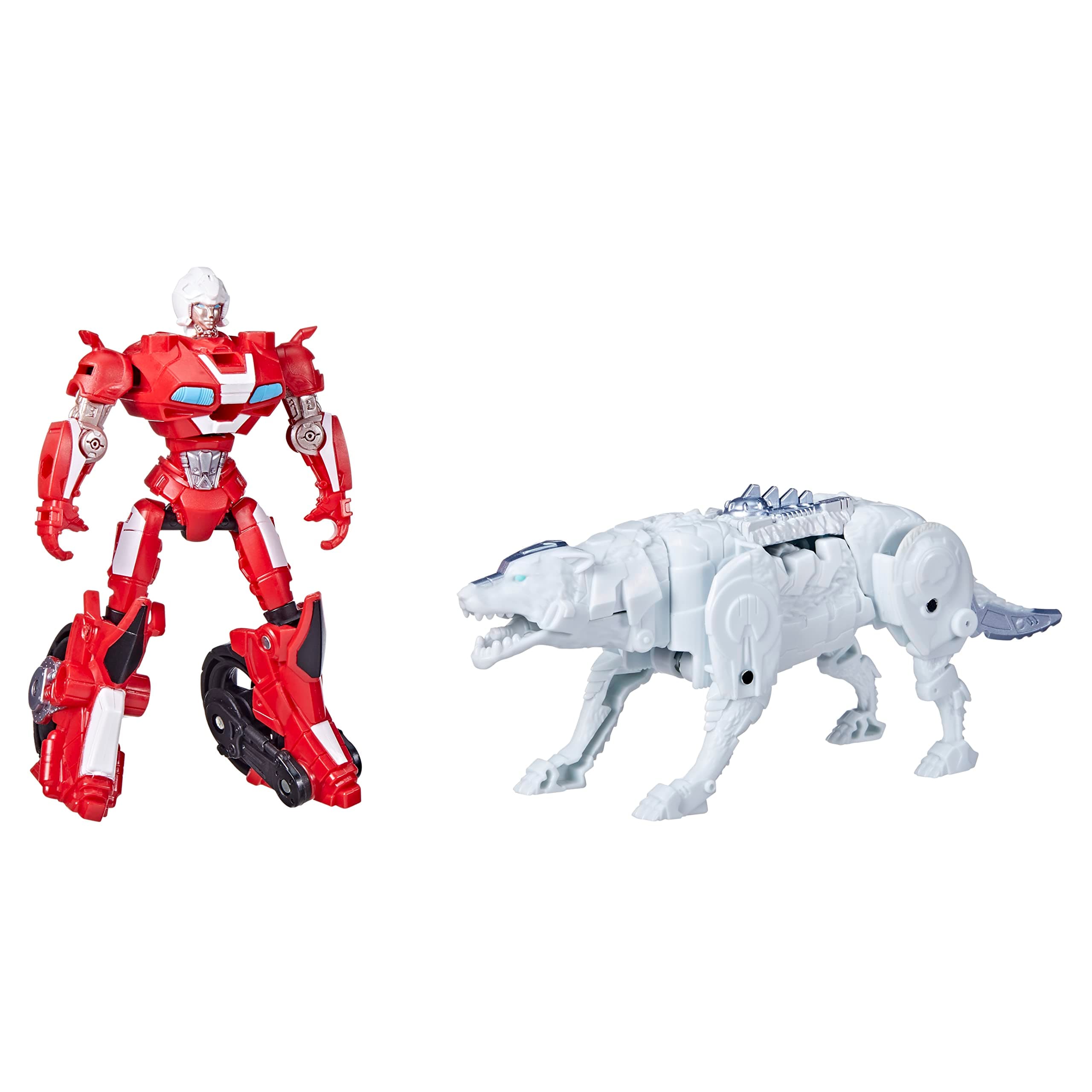 Rise of the Beasts Movie, Beast Alliance, Beast Combiners 2-Pack Arcee & Silverfang Toys, Ages 6 and Up, 5-inch