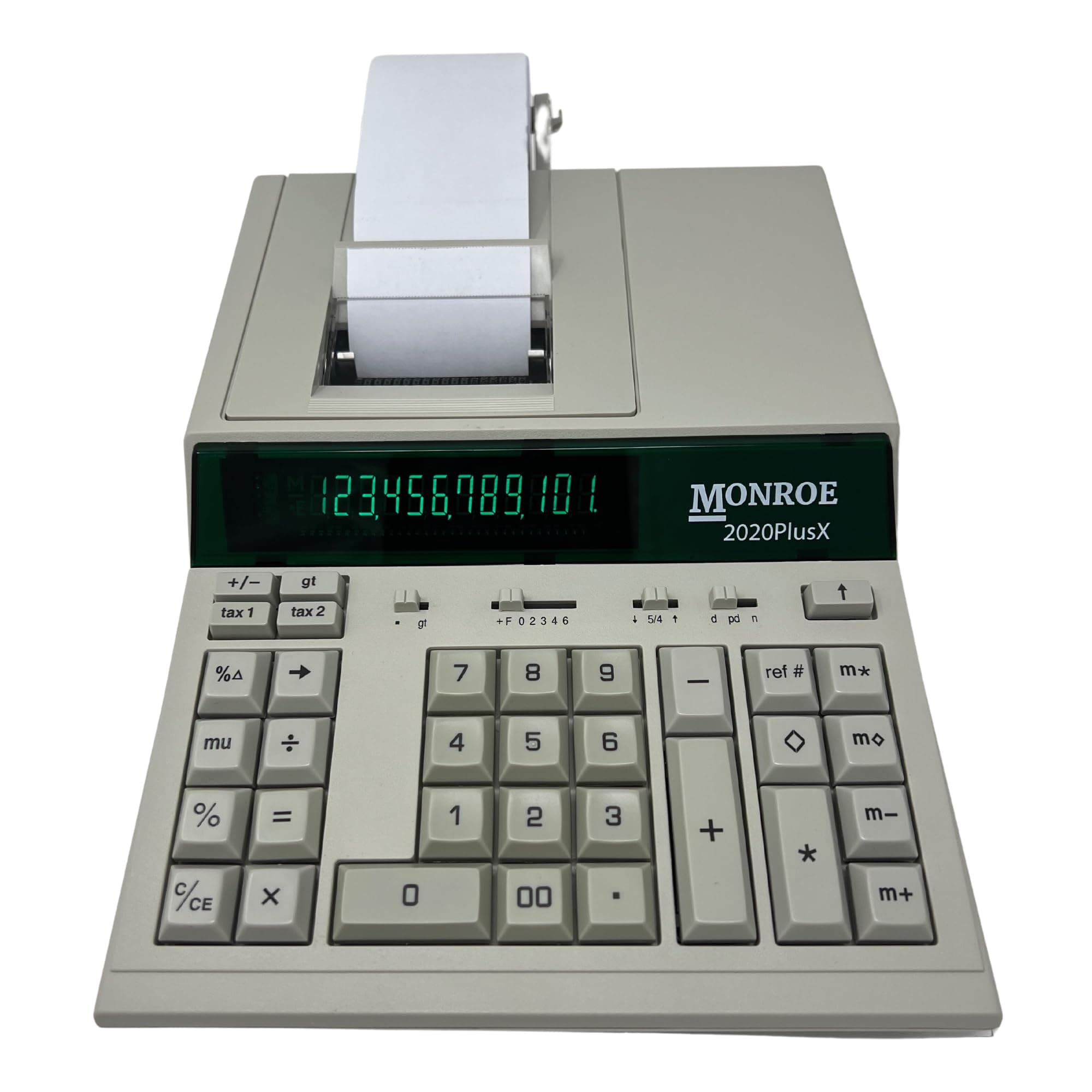Monroe 2020PlusX Medium Duty Printing Calculator for Accounting and Purchasing Professionals