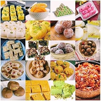 Festival Special Premium Mixed Mithai Delicious Indian Traditional Sweets To Sweeten Up Your Celebration Best Gift For All Occasions Marriage,Diwali,Holi,Raksha Bandhan Sold By Kidzbuzz (400g)
