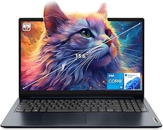 IdeaPad 1i Laptop, 15.6" FHD Touchscreen, Intel Core i5-1235U Processor, 40GB DDR4 RAM, 2TB PCIe SSD, Webcam, Wi-Fi 6, HDMI, Windows 11 Home, Blue