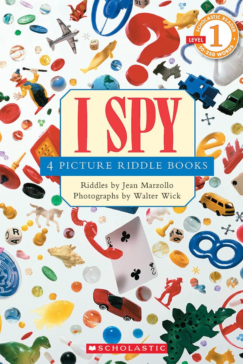 I Spy: 4 Picture Riddle Books (Scholastic Reader: Level 1) Paperback – Picture Book, 1 Jun. 2005