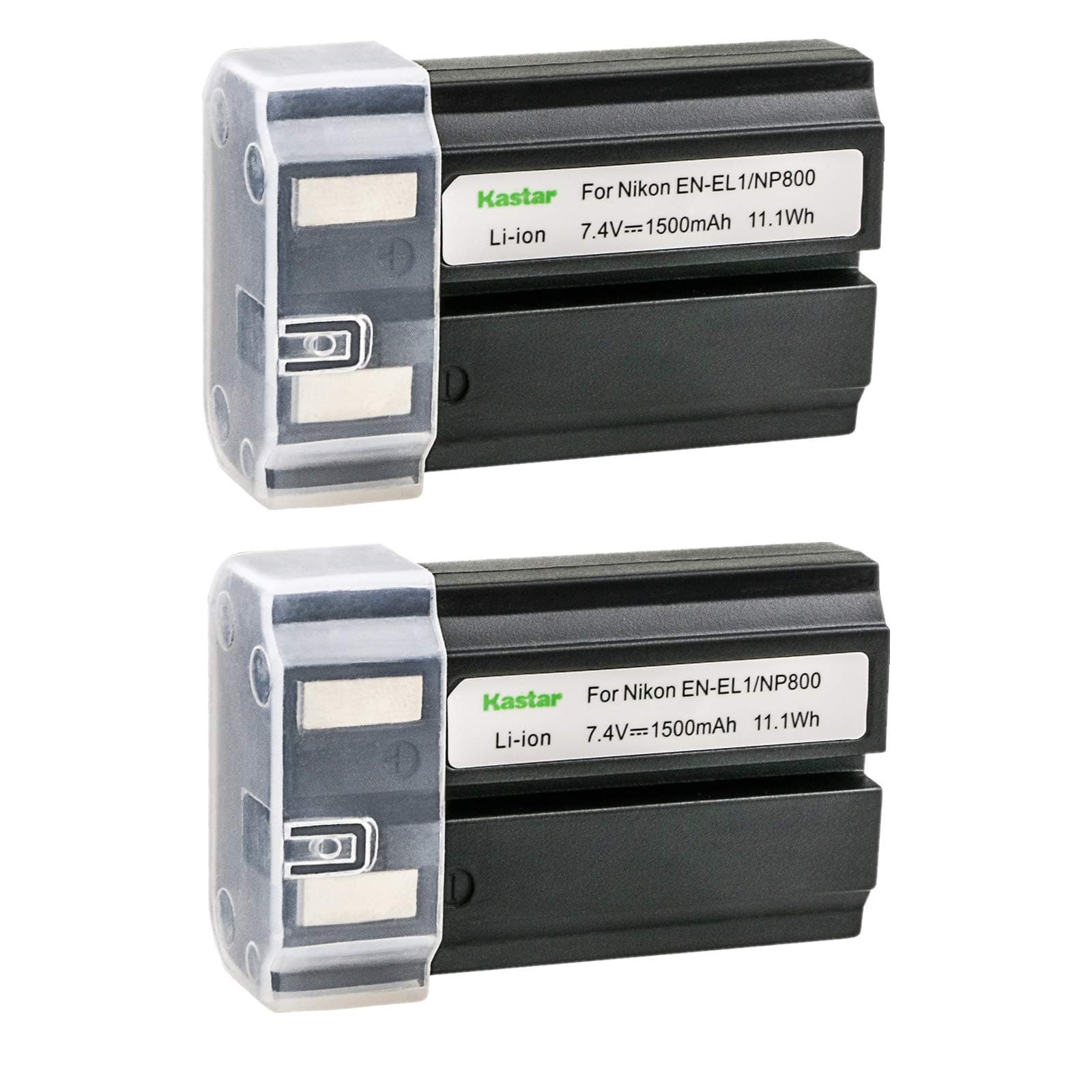 Kastar 2-Pack Battery Replacement for Nikon Coolpix 4300 Coolpix 4500 Coolpix 5400 Coolpix 5700 Coolpix 8700 Camera and Nikon ENEL-1 EN-EL1 Battery