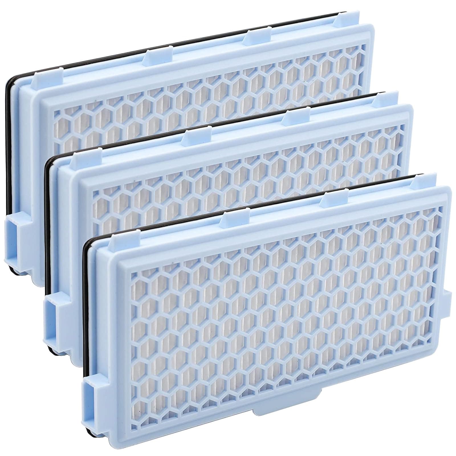 3 Pack SF-HA 50 Hepa Air Clean Filter Replacement for Miele Vacuum Cleaner Accessories S4 S5 S6 S8 S8000 S8999 S6000 S6999 S5000 S5999 S4000 S4999 Complete C2 Complete C3 Compact C1 Compact C2