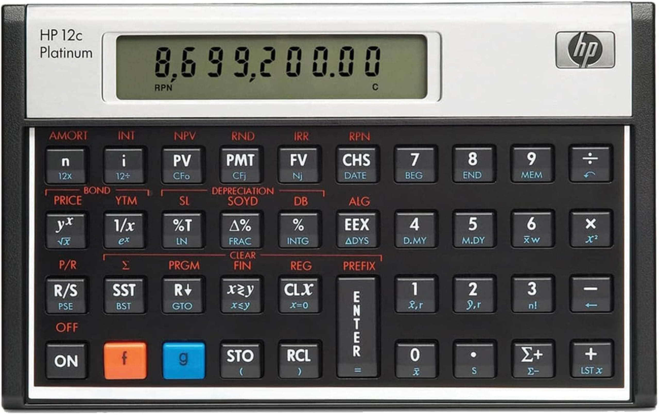 HP 12C Financial Calculator (Platinum Version)