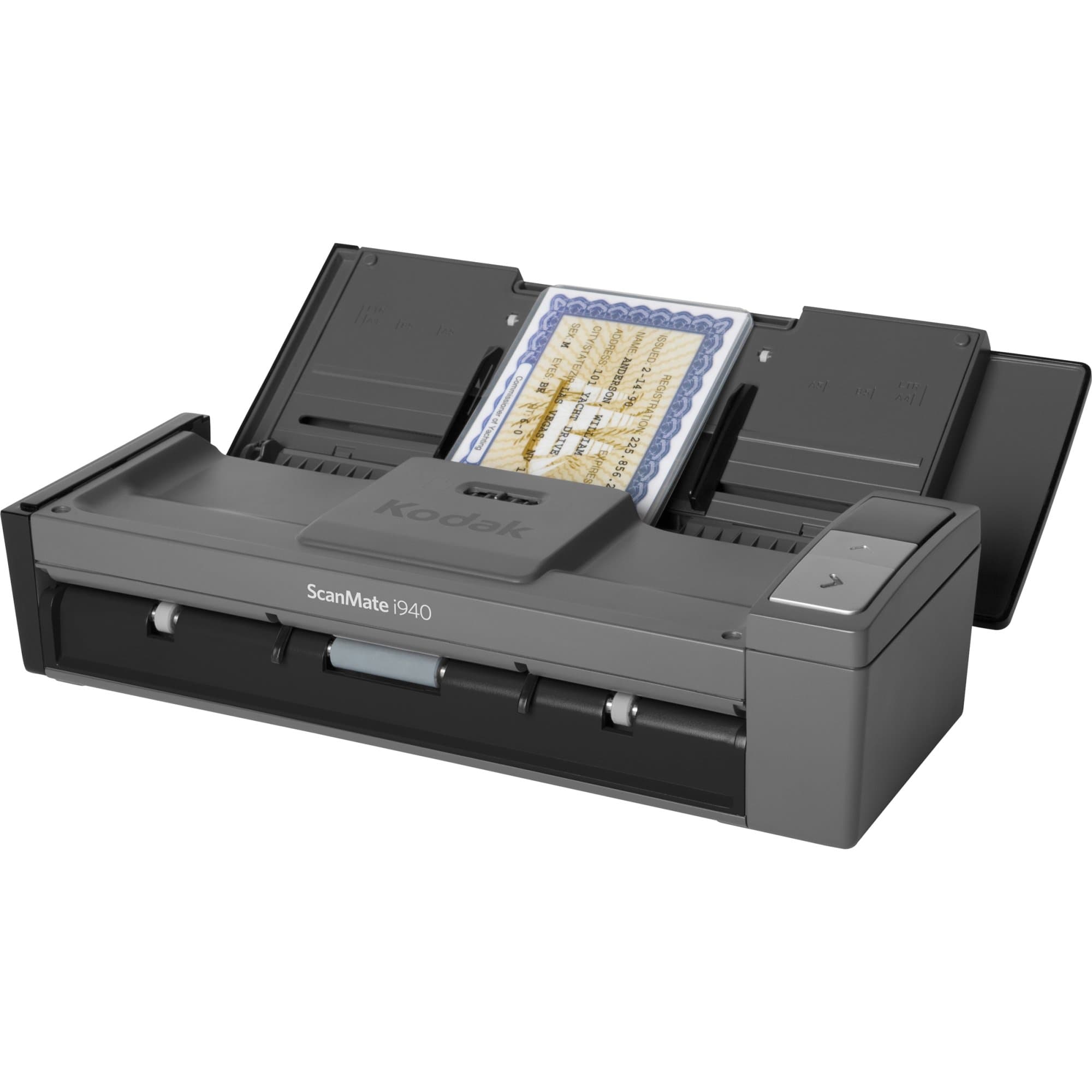 Kodak 1960988 Scanmate i940 - Document scanner - Duplex - 8.5 in x 60 in - 600 dpi x 600 dpi - up to 20 ppm (mono) / up to 15 ppm (color) - ADF ( 20 sheets ) - up to 500 scans per day - USB 2.0