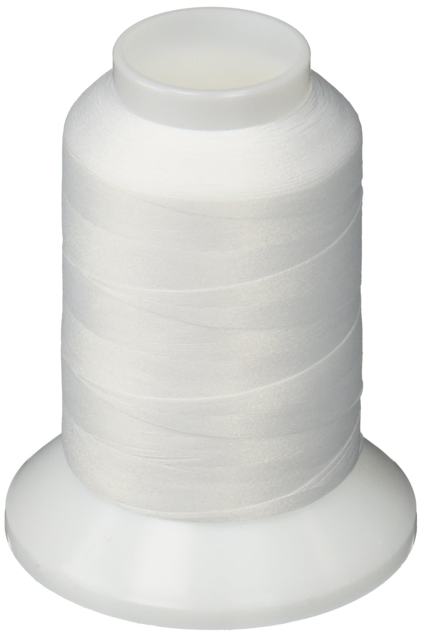 YLI Woolly Nylon Thread Solids 1,000m, White