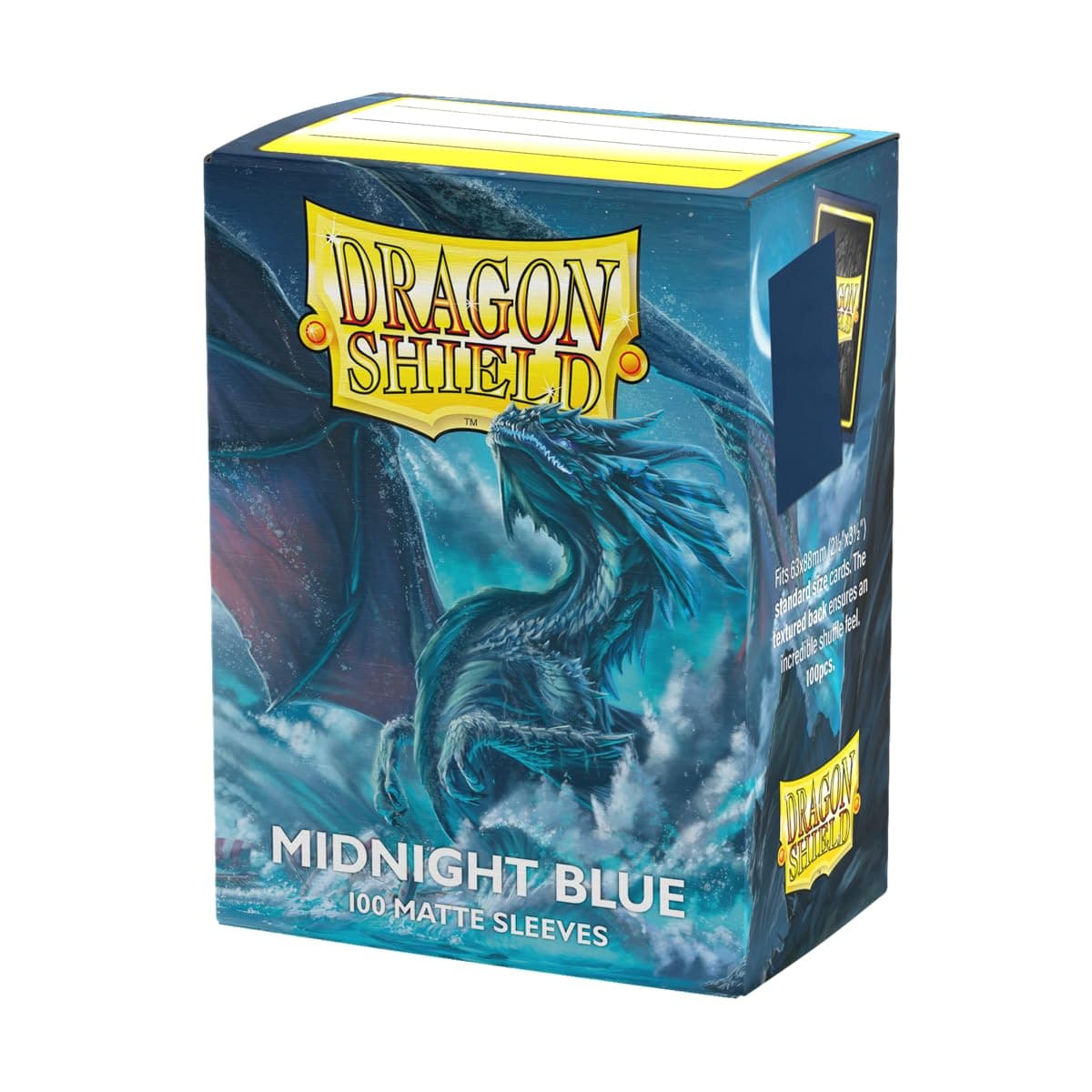 Dragon Shield AT-11057 Standard Size Matte Midnight Blue (100 Sleeves)