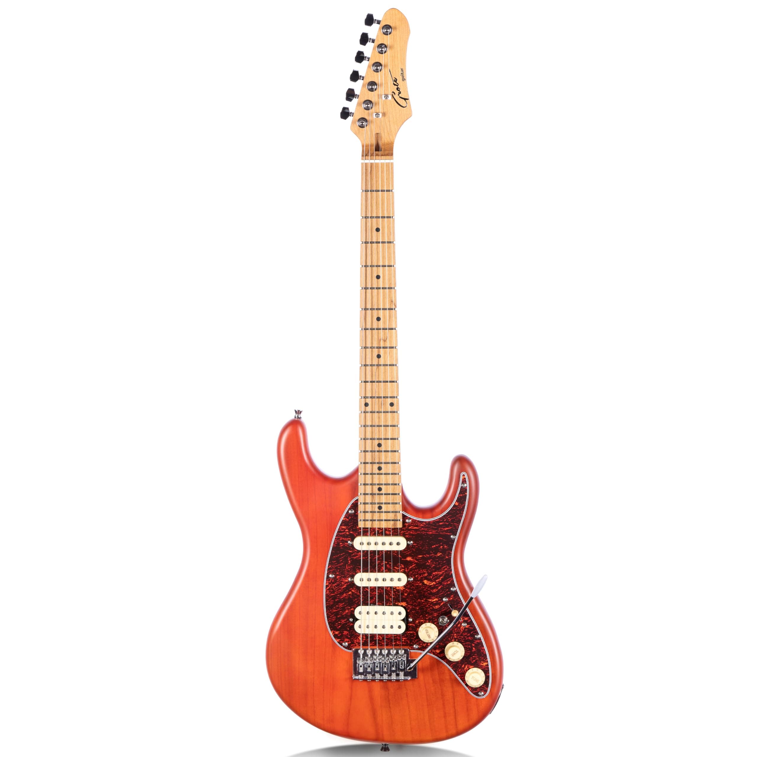 Electric Solid Body Guitar Modern-GST For Beginners (Coma Red)