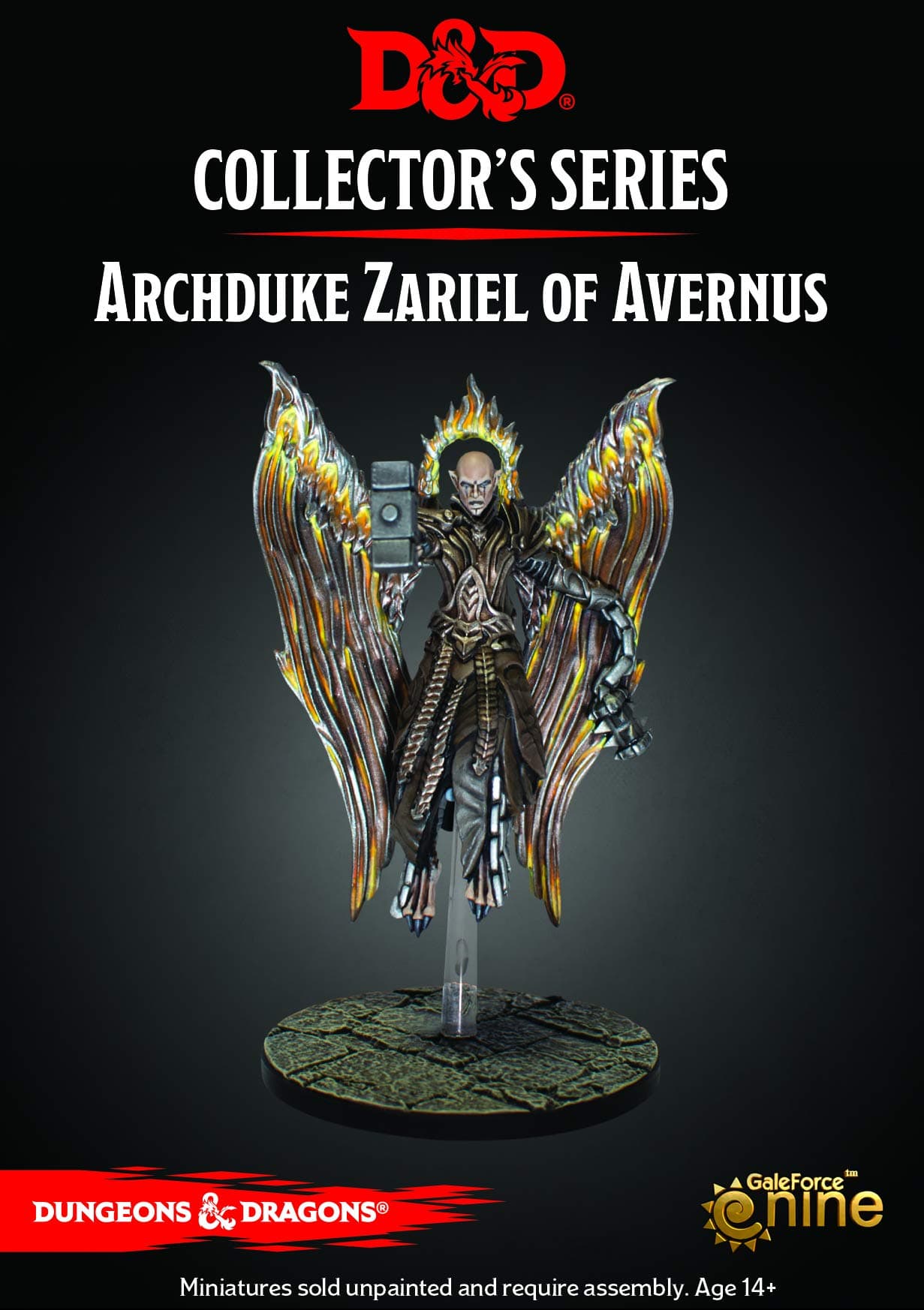 Gale Force Nine 71095 - D&D: Descent into Avernus - Zariel (1 Figur)