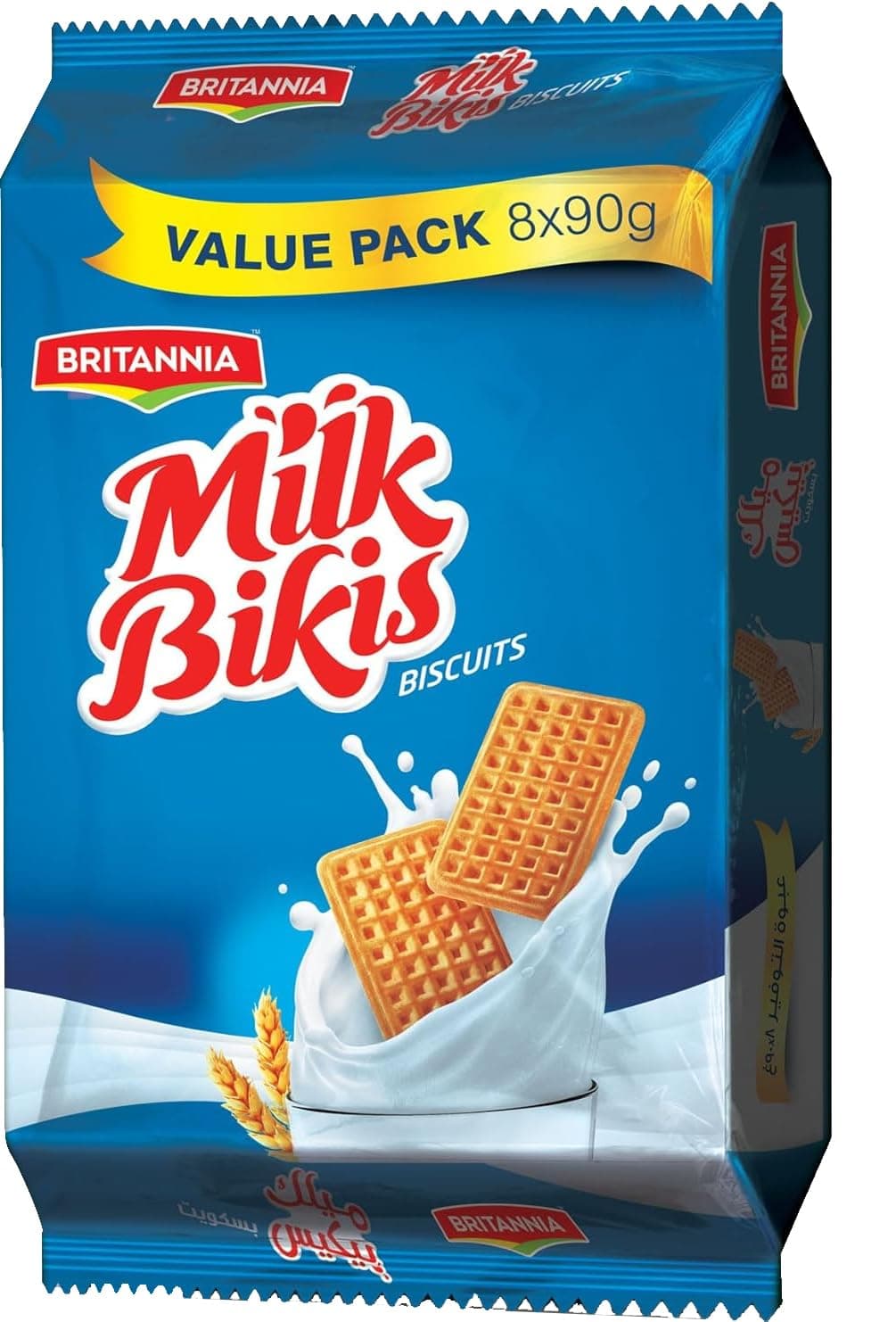 milk bikis biscuits 8 x 90g