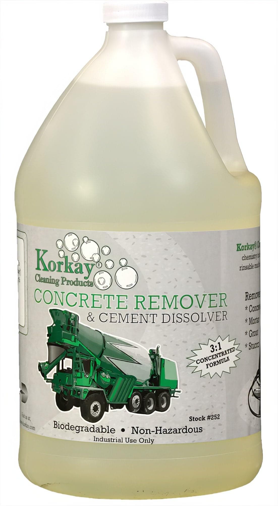 Concrete Remove and Cement Dissolver - 1 gallon