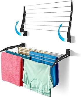 Step UpVertical Laundry Drying Rack 100 cm Grey