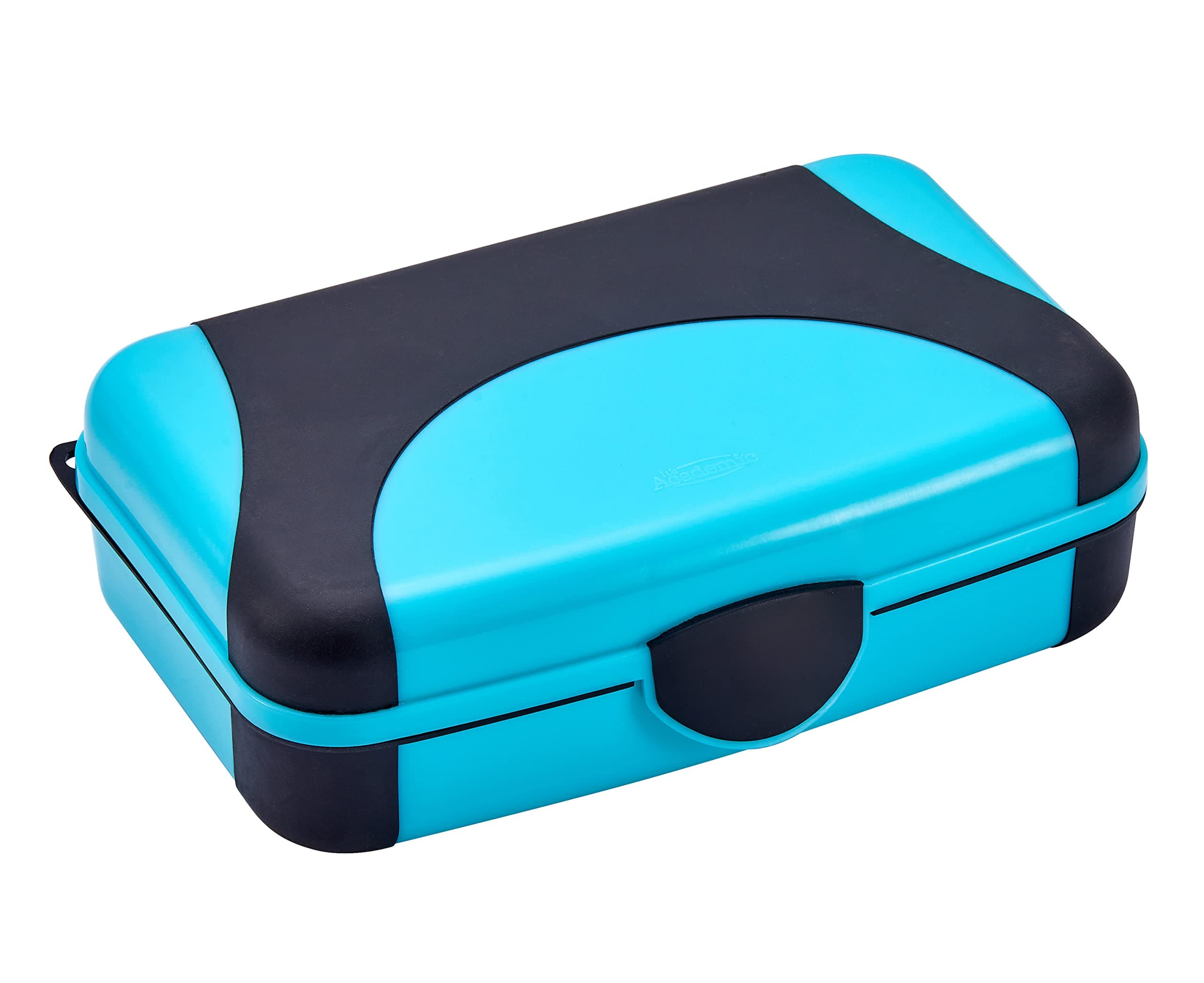 by Bostitch Hard Pencil Case, Durable Plastic Pencil Box, Kid-Friendly Design, Blue & Black