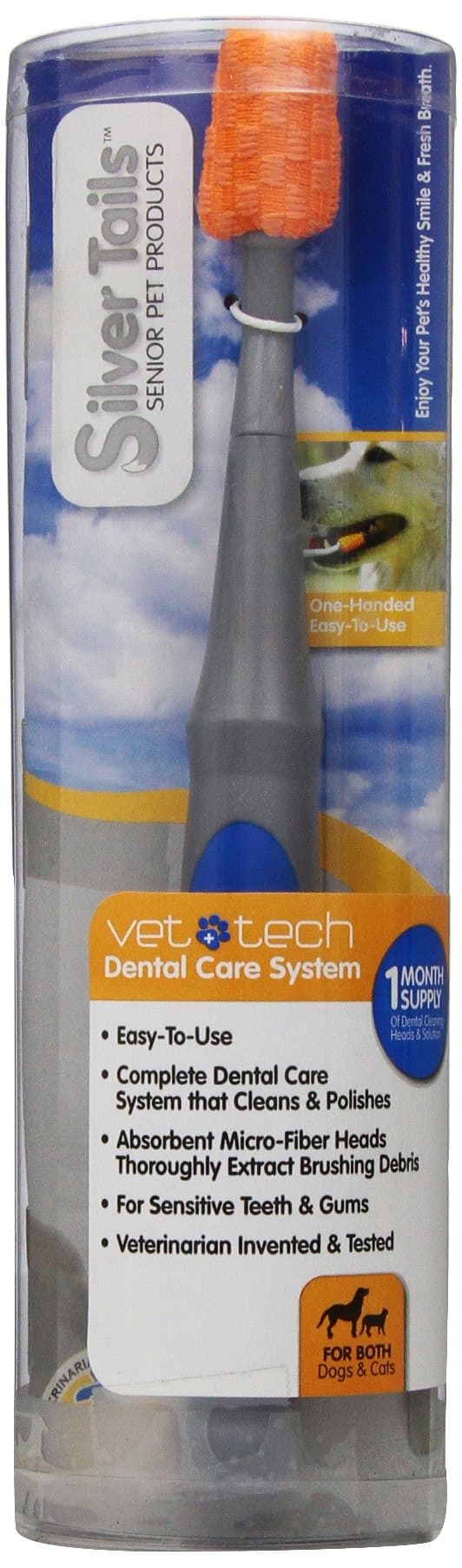 Vet-tech Dog Dental Cleaning System, 8-Pack