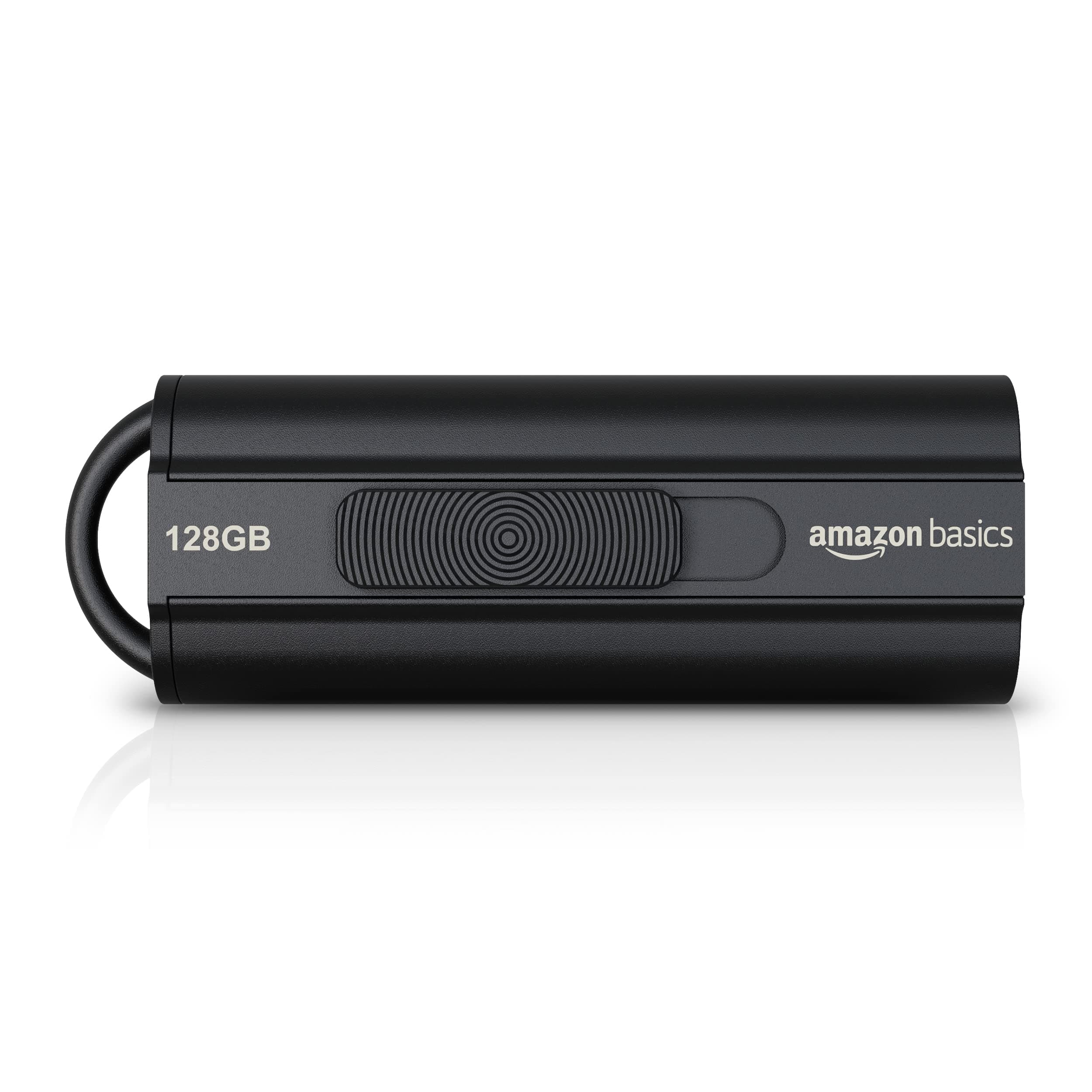 Amazon Basics 128 GB, USB 3.1 Flash Drive, Read Speed up to 130 MB/s, Black