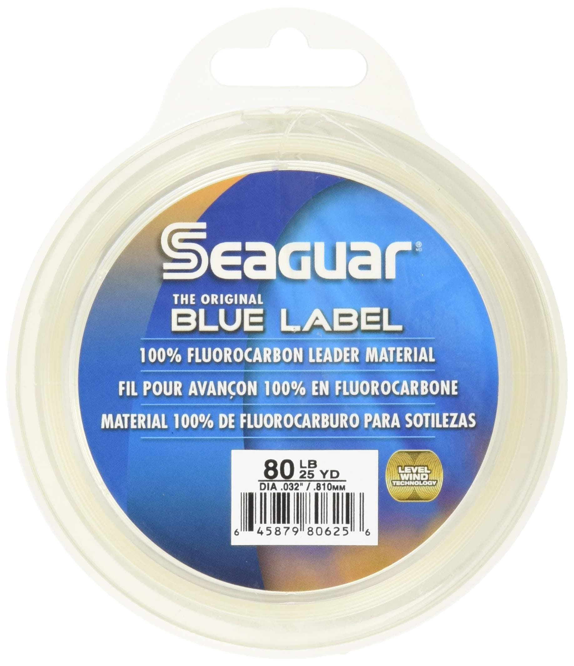Fluorocarbon Leader 80 Pound Test, 25 Yard Coil