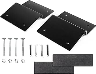 Steel Ramp Top Kit, Black - Quickly Create Your own ramps with 2"x8" Planks to Safely Load ATV, Motorcycle, and Lawn Equipment on and Off Your Vehicle