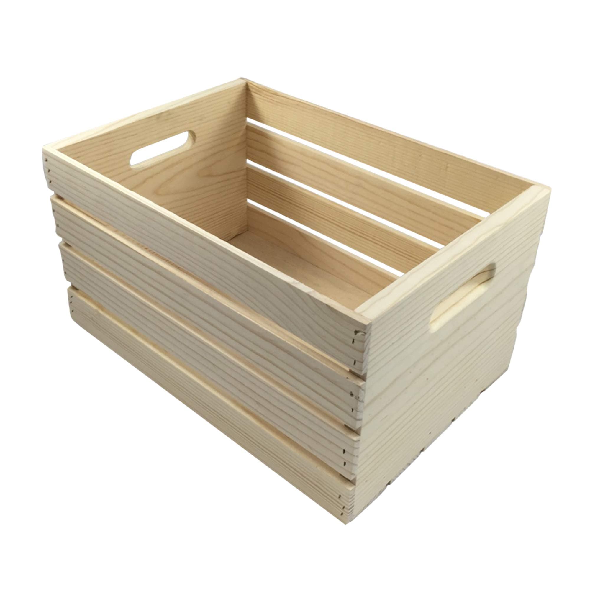 Large Crate, Natural, 18" x 12.5" x 9.5"