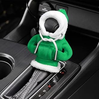 Hoodie Car Gear Shift Cover, Christmas Car Decor Gear Shift Knob Cover for Manual/Automatic Shift Knob, Car Interior Accessories Universal Fit Hoodie Gear Shift Cover