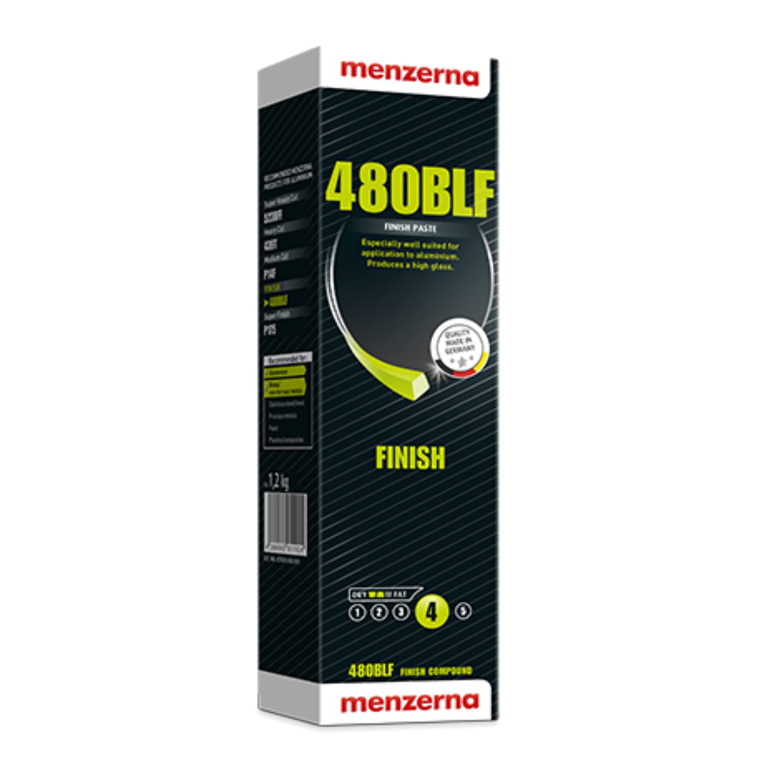 POLISHING PASTE Rapid 480 BLF Glossy Paste for Aluminium and Brass 1 Bar (1.3kg