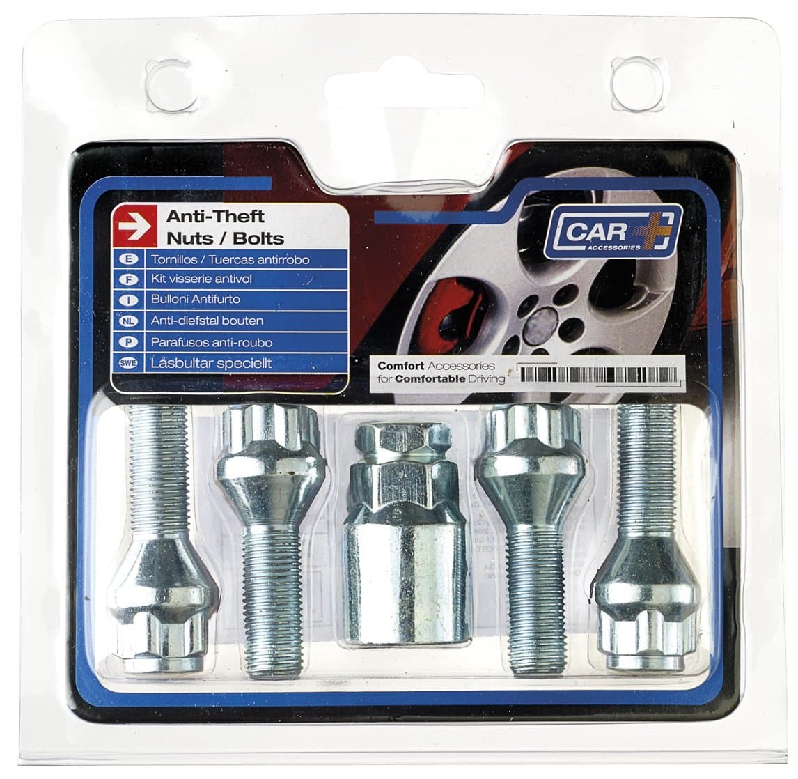 Sumex 12x1.50mm Locking Wheel Nuts / Bolts (Micra (06>) & Note)