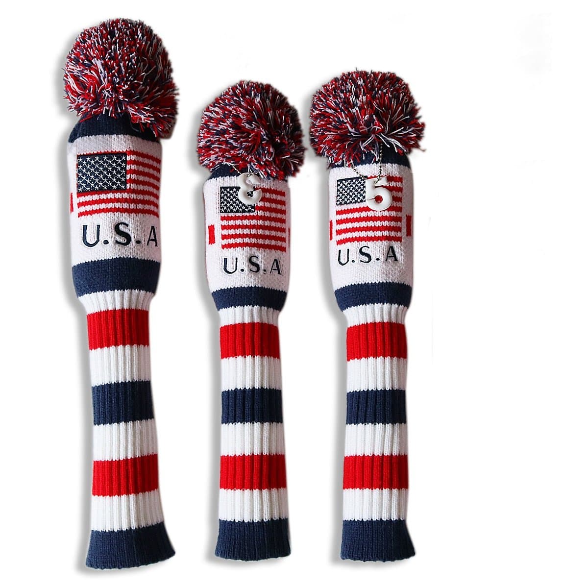US Flag Head Covers