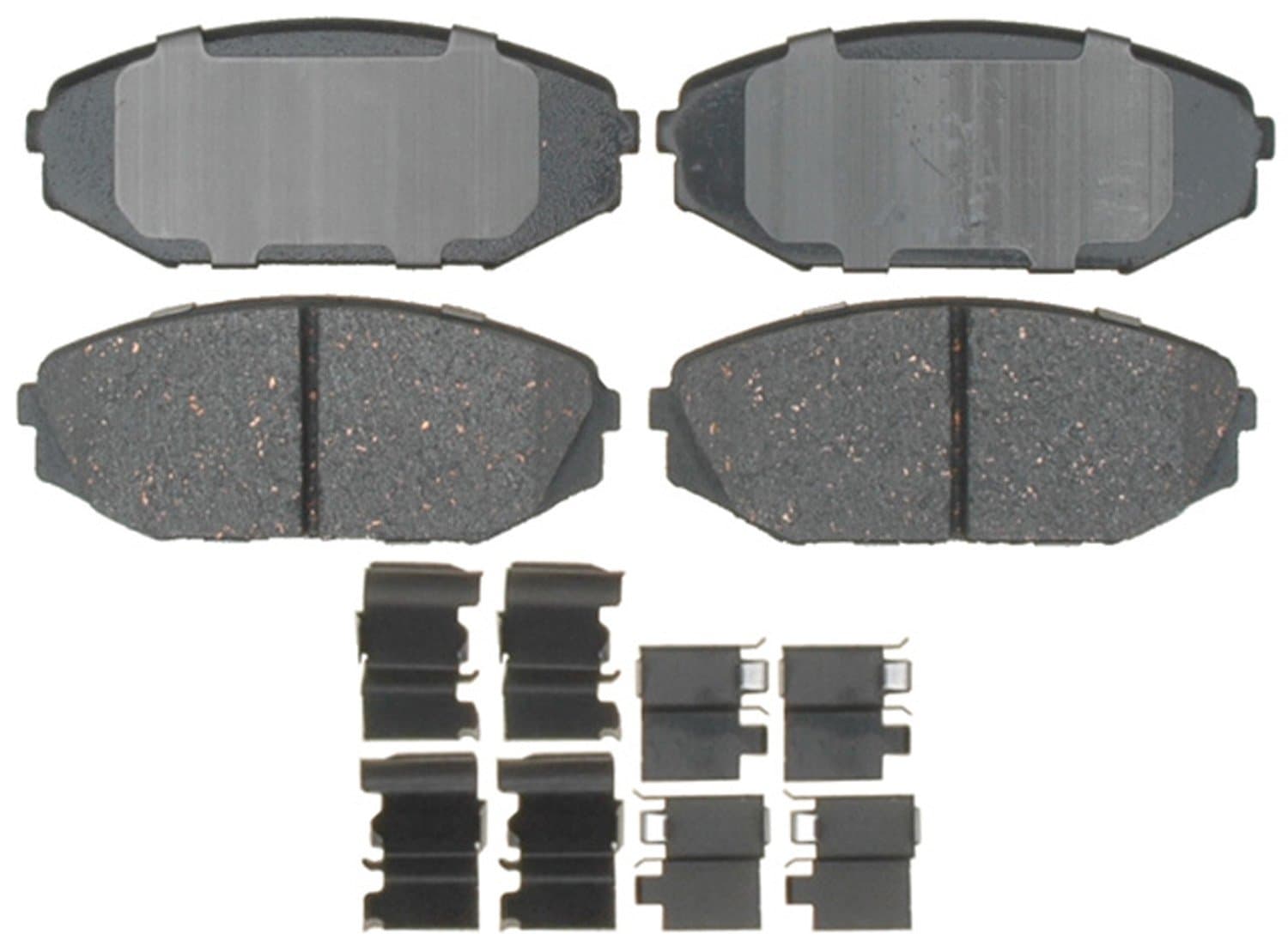 ACDelco Gold 17D793CH Ceramic Front Disc Brake Pad Set