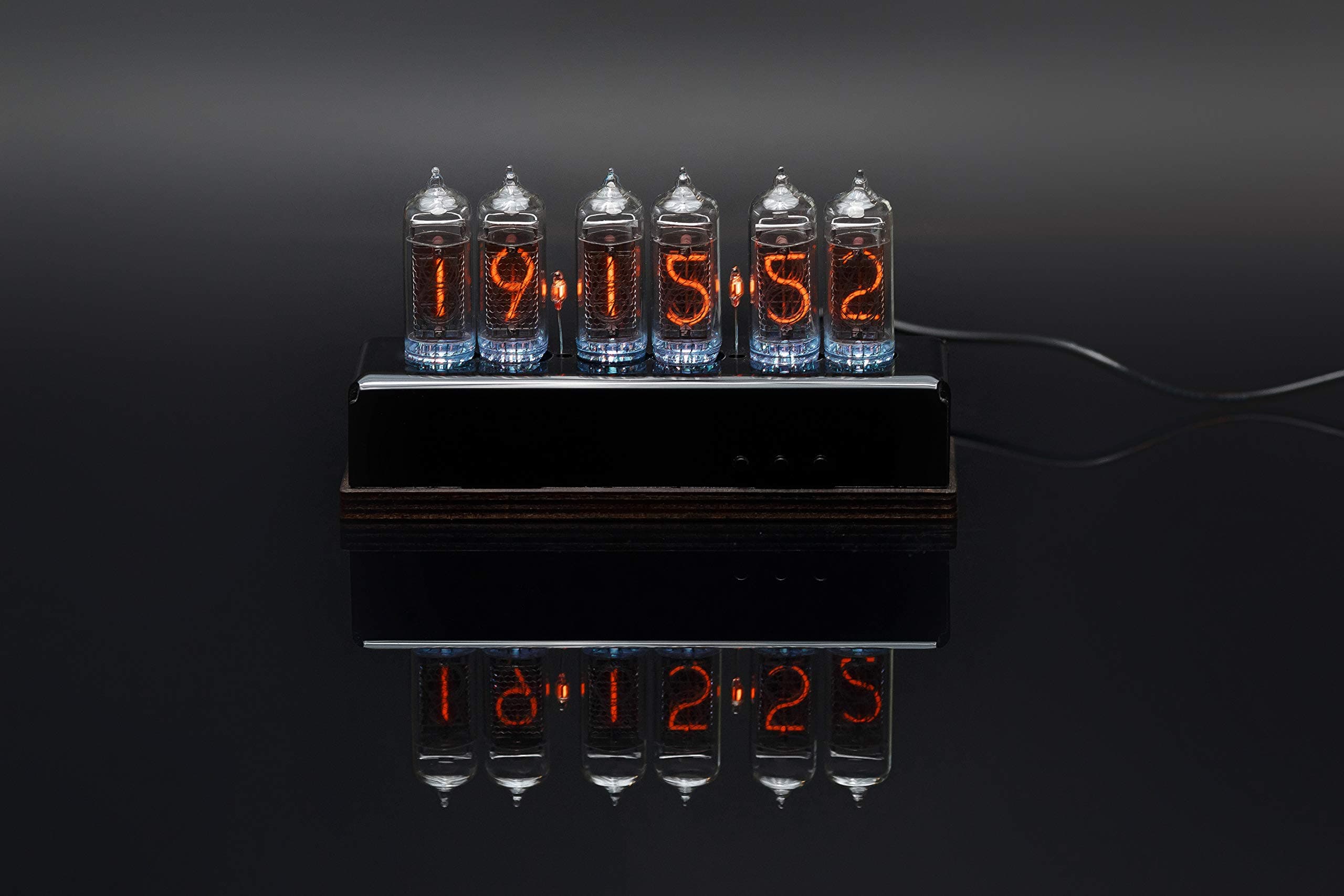 VickyPOP EleksTube Creative Electronic Clock and Exquisite Technology-Sense Home Furnishings Add to The Joy of Life (EleksTube IPS)