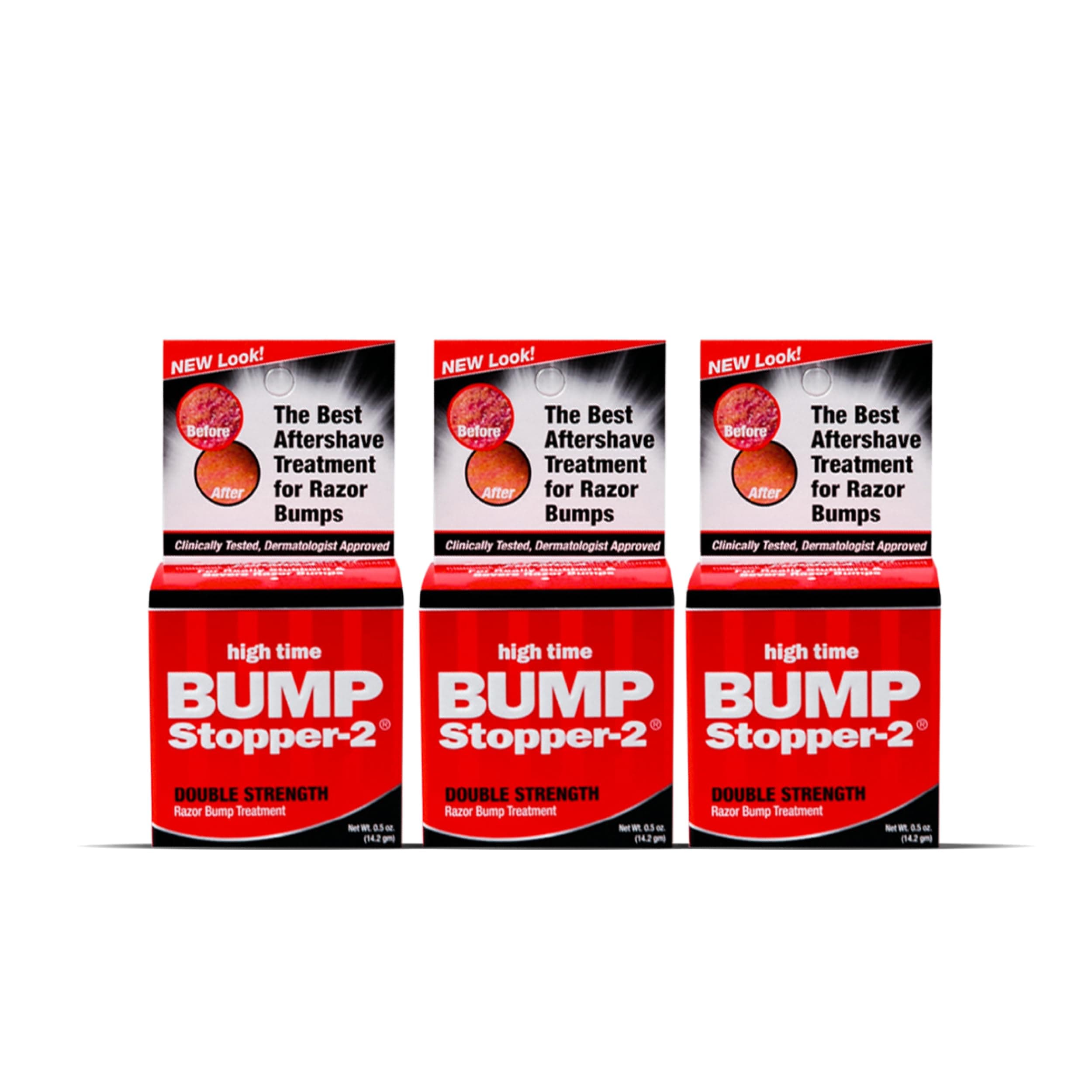 High Time Bump Stopper-2 0.5 Ounce Double Strength Treatment (14ml) (3 Pack)