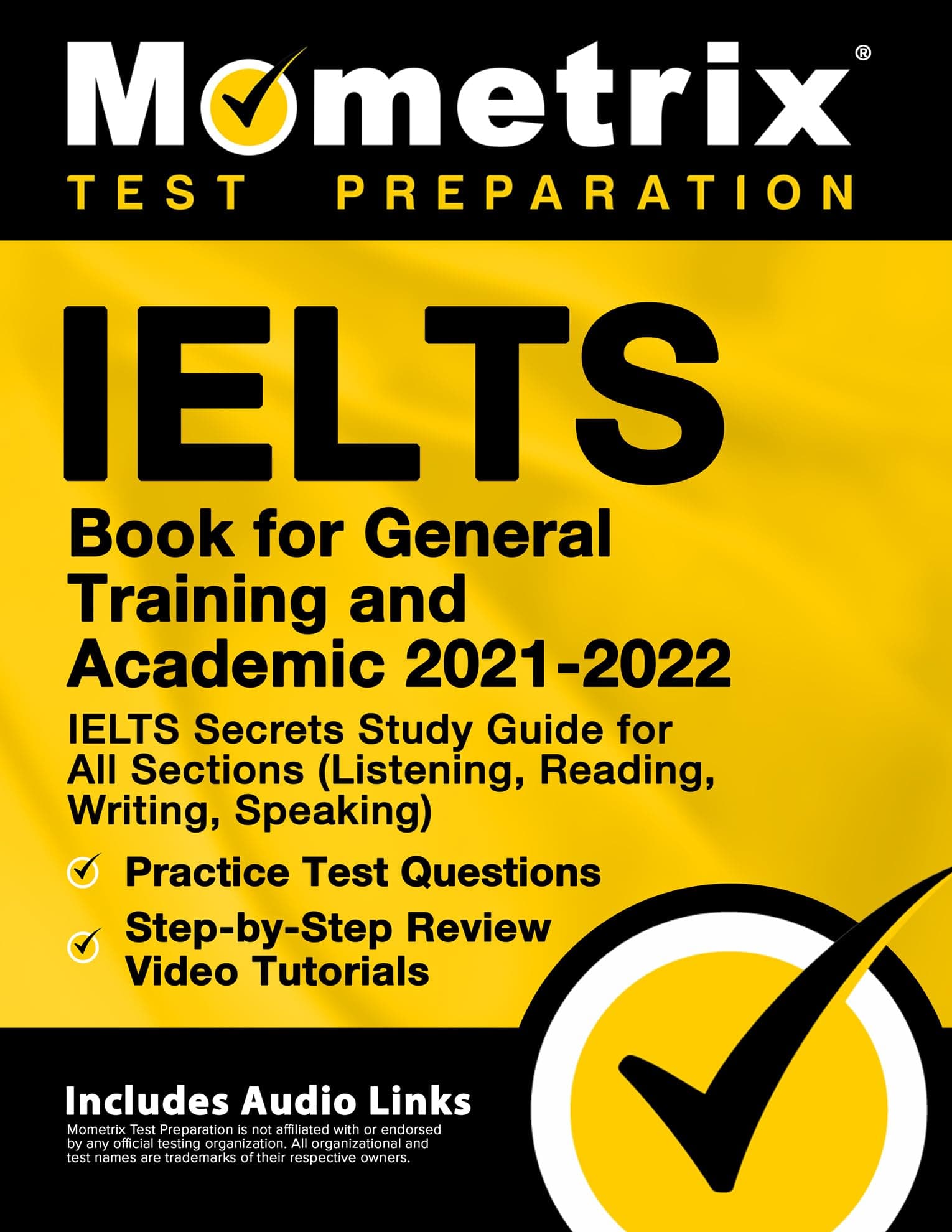 Ielts Book for General Training and Academic 2021-2022: [Includes Audio Links] Paperback – 26 August 2021