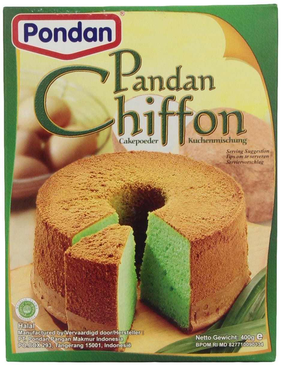 Pondan Chiffon Cake Mix, 14-Ounce