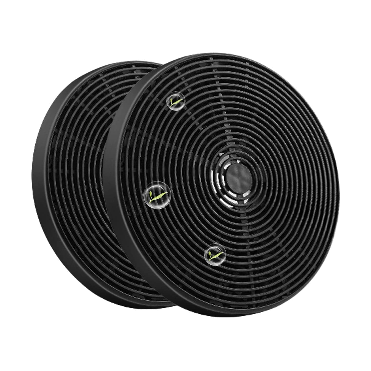 MCBON Charcoal Filter, Charcoal Filter for Range Hood, Range Hood Carbon Filter, for Ductless Range Hood, Toolless Installation, for AE88-30, AE88-36, 2 Pieces, ZY88-3