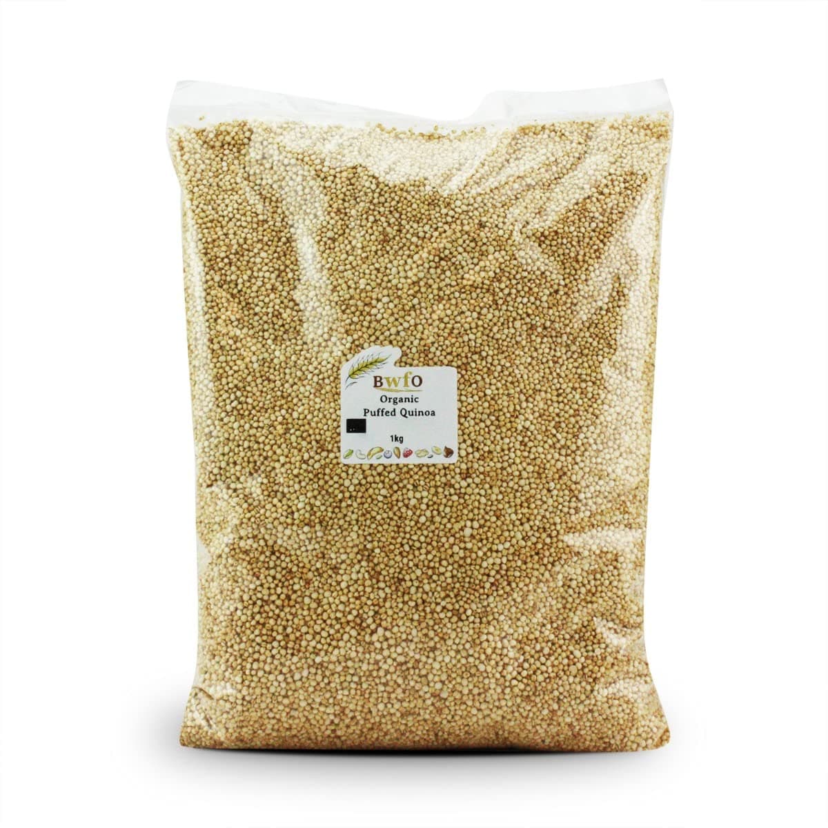 Organic Puffed Quinoa 1kg (BWFO)