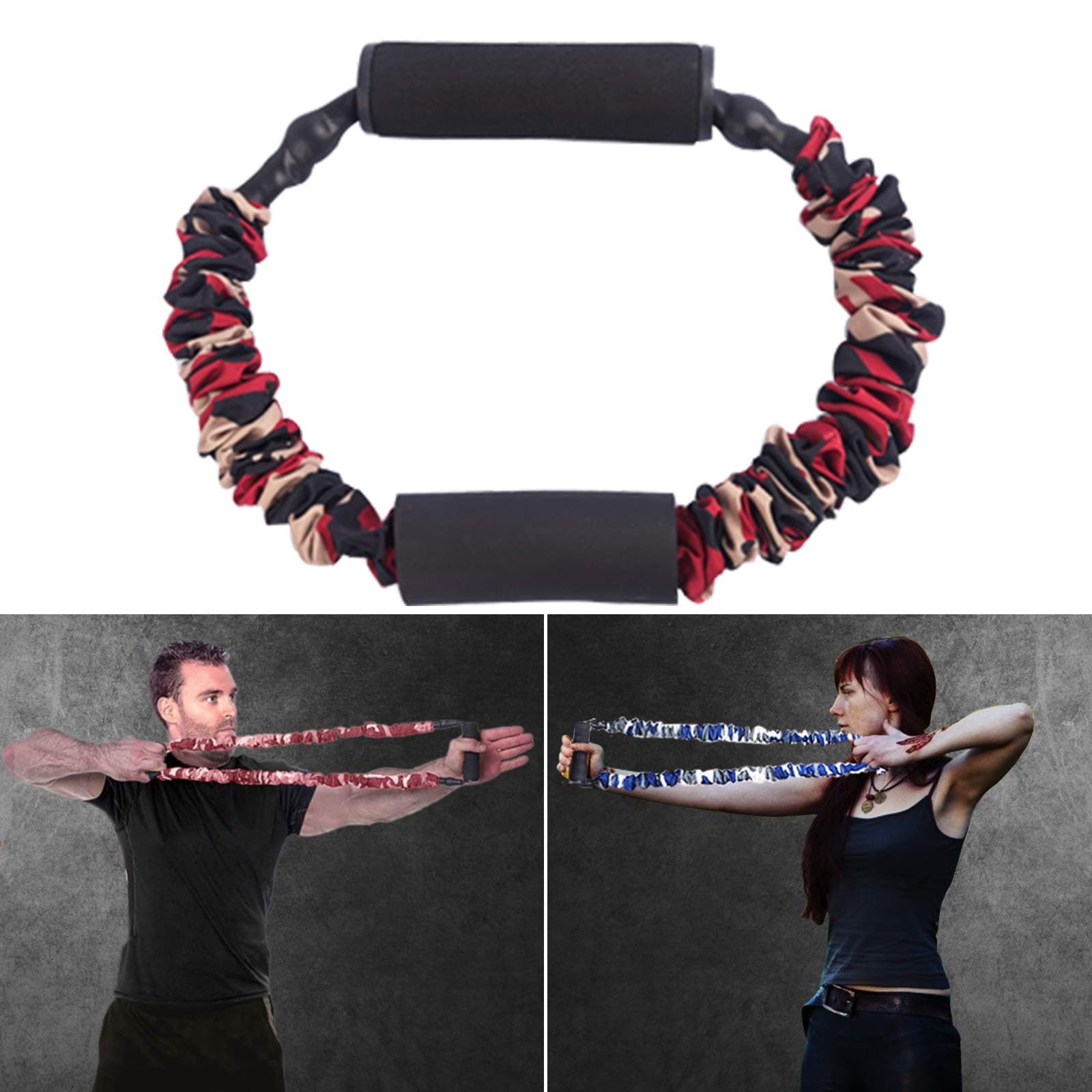 KIKIGOAL Archery Band Archery Exerciser Bow Trainer Strength Training for Reflex Bow Compound Bow Shooting