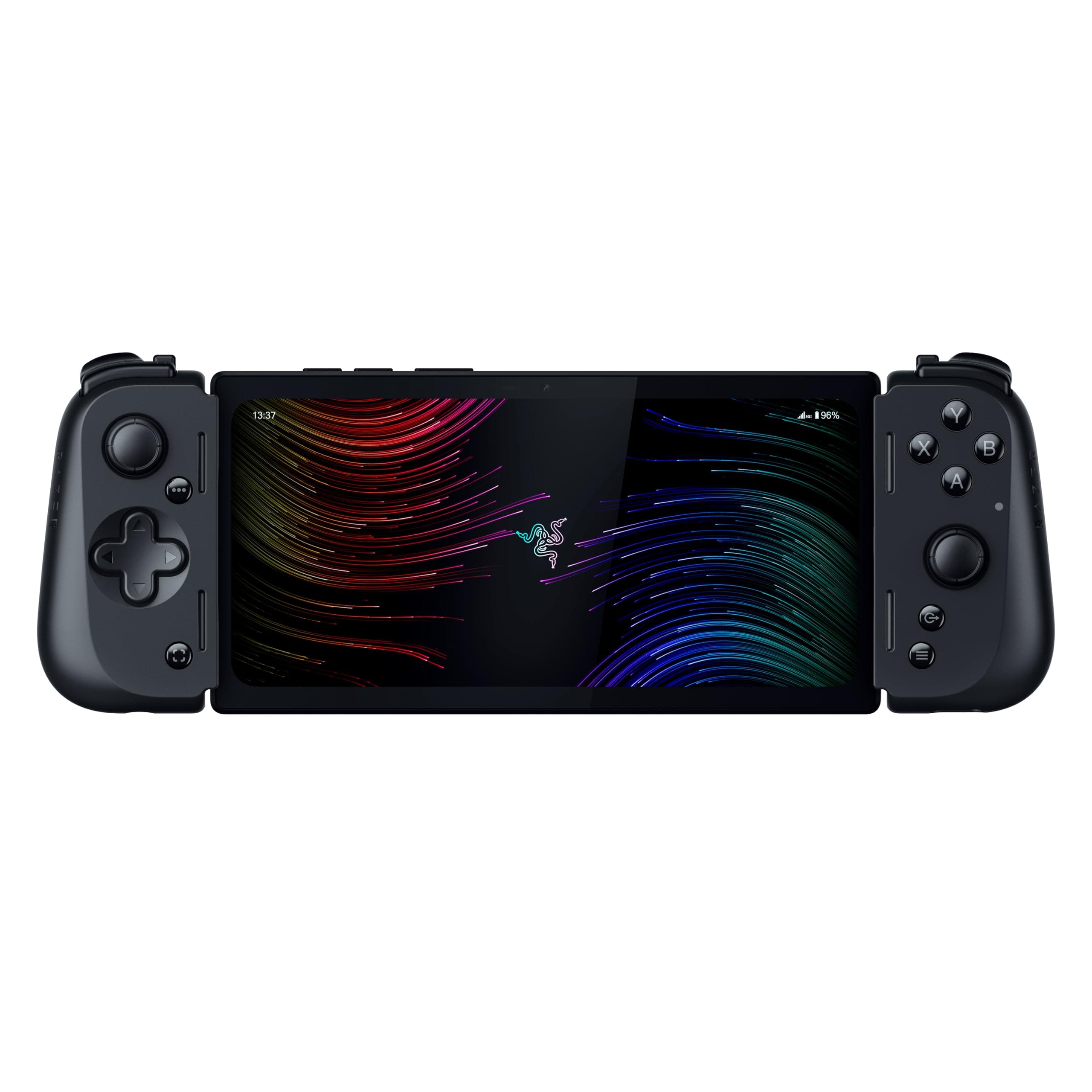 Razer Edge - Android Gaming Handheld with Kishi V2 Pro Controller (Qualcomm Snapdragon G3X Gen 1, 6.8” 144Hz AMOLED FHD+ Touchscreen Display, HyperSense Haptics, PC, Xbox, and Cloud Gaming) Black