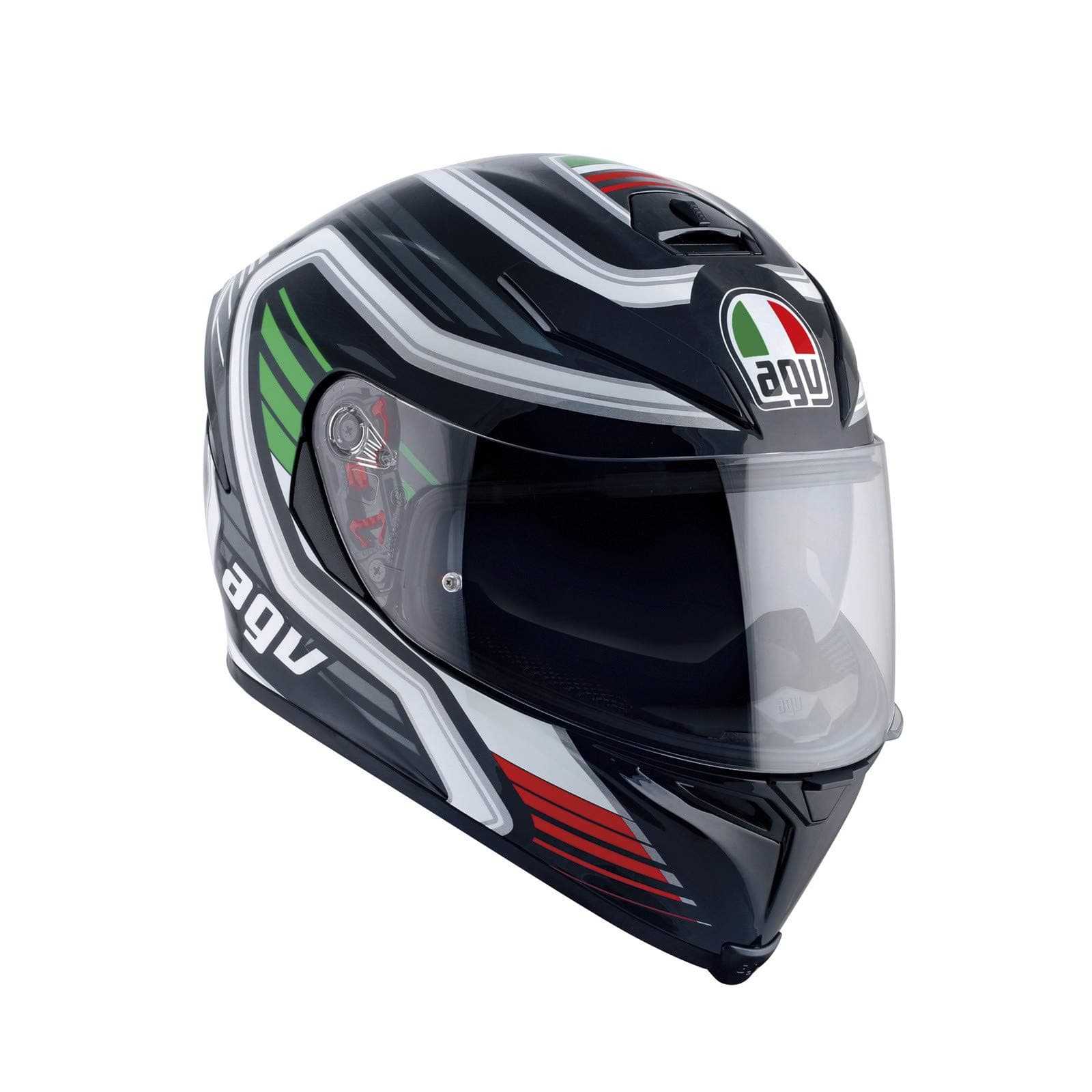 AGVK-5 S E2205 Multi PLK, Fire Race Black/Italy, Size ML