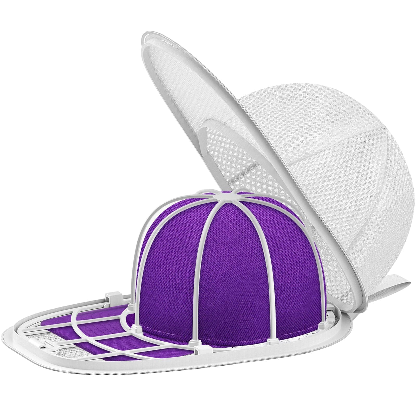 Hat Washer for Washing Machine Hat Washer Cage Hat Cleaner for Baseball Caps Fit for Adult and Kid's Baseball Caps