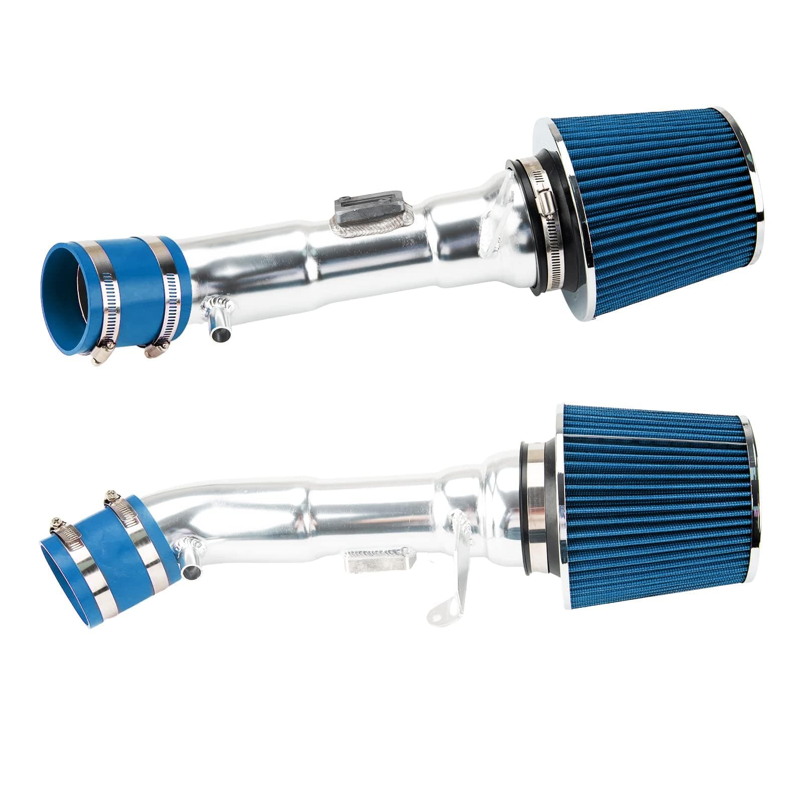 Cold Air Intake Kit with Filter Heat Shield for 2008-2013 INFINITI G37, 2009-2020 Nissan 370Z (Blue)