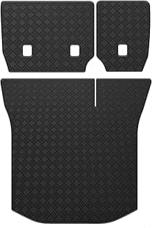 Cargo Liner & Backrest Mat for 2011-2021 Jeep Grand Cherokee - Custom Fit PU Leather Trunk Mat and Rear Backrest Protector - All Weather Trunk Liner for Grand Cherokee 2011-2021