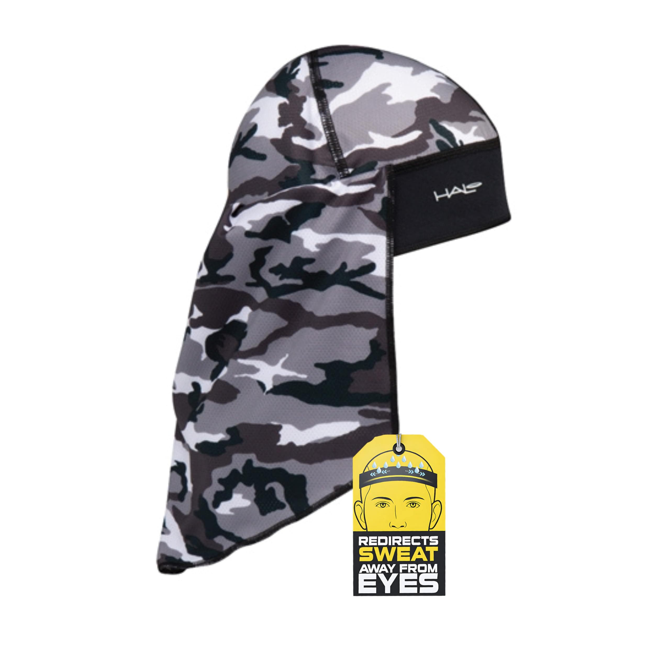 Solar Sun-Protective Skull Cap and Tail