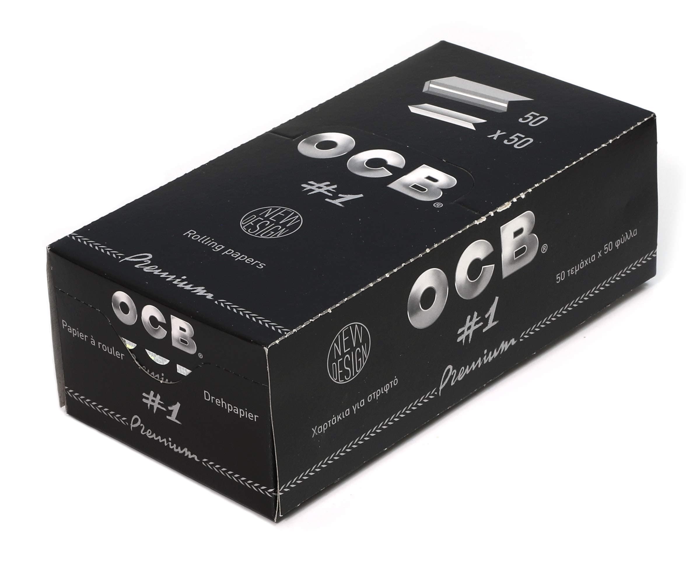 Premium No.1 rolling papers 50 booklets