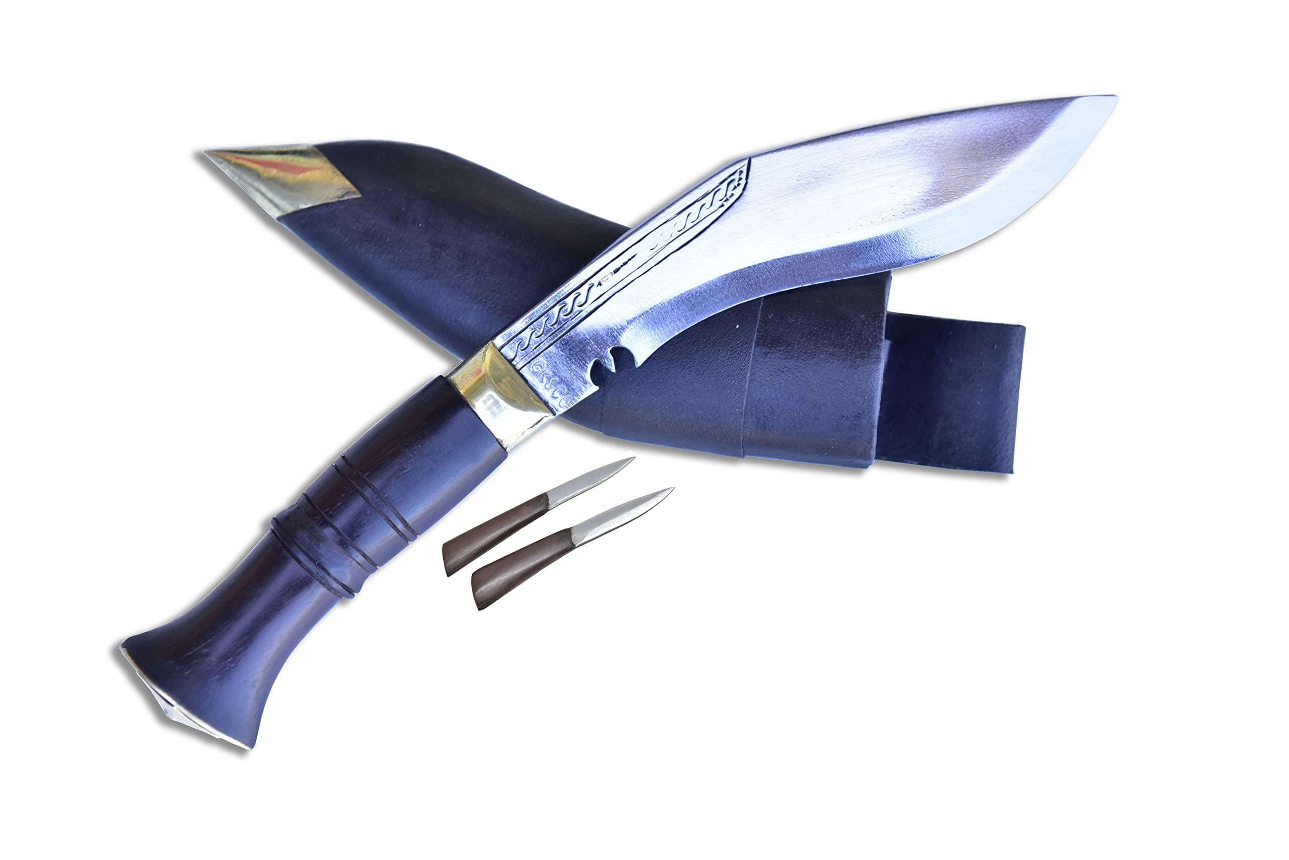 Authentic Kukri/Khukuri- 6" Blade Super Mini Jungle Kitchen Knife- Handmade in Nepal