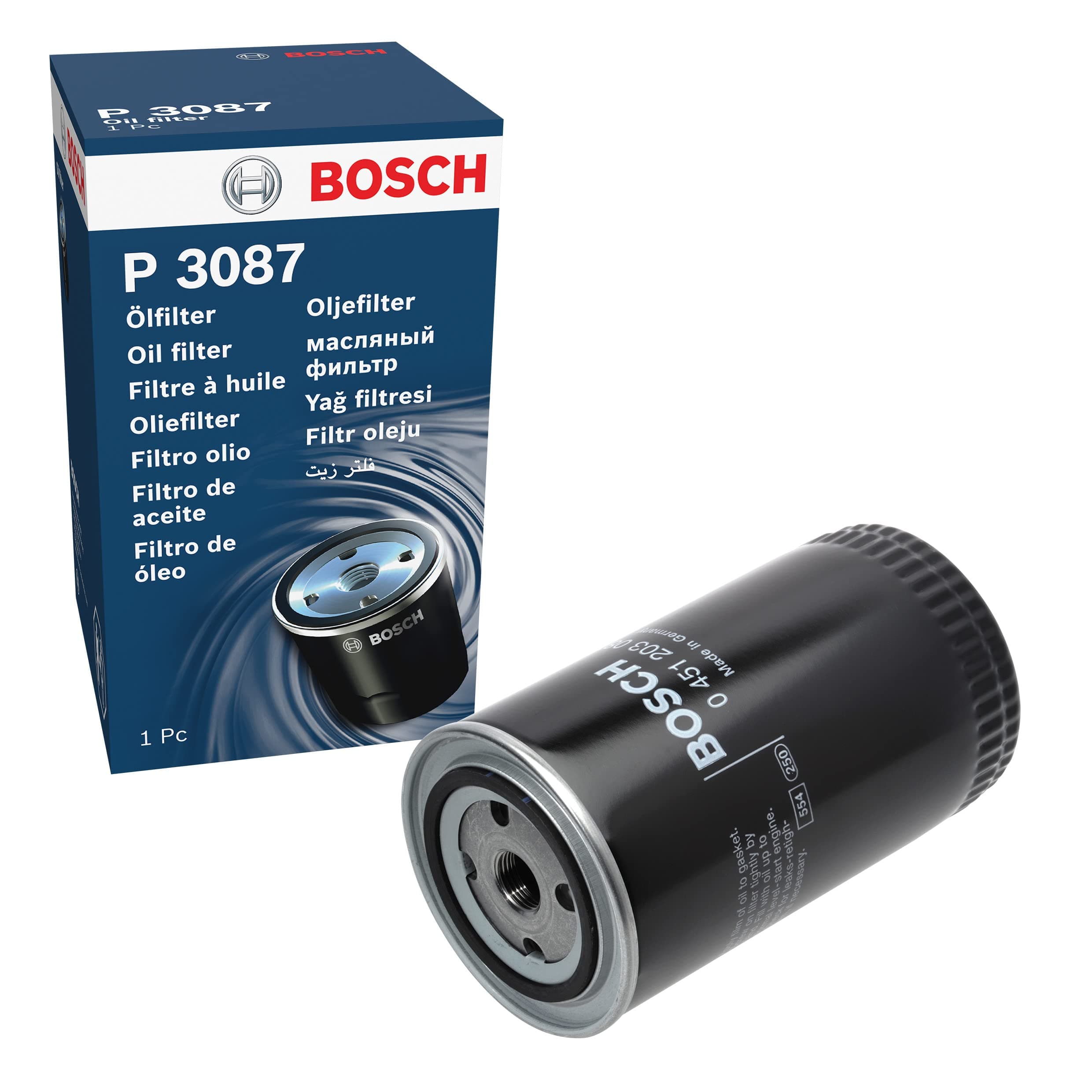 Bosch P3087 - Oil Filter Car